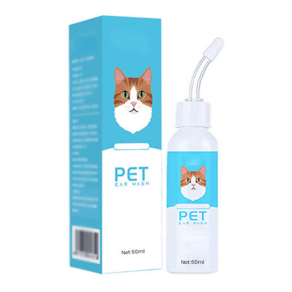 ❄️Sommerfrische 50 % Rabatt!🐶Sanfte Ohrreinigungslösung für Hunde & Katzen – 120 ml mit weicher Silikonspitze